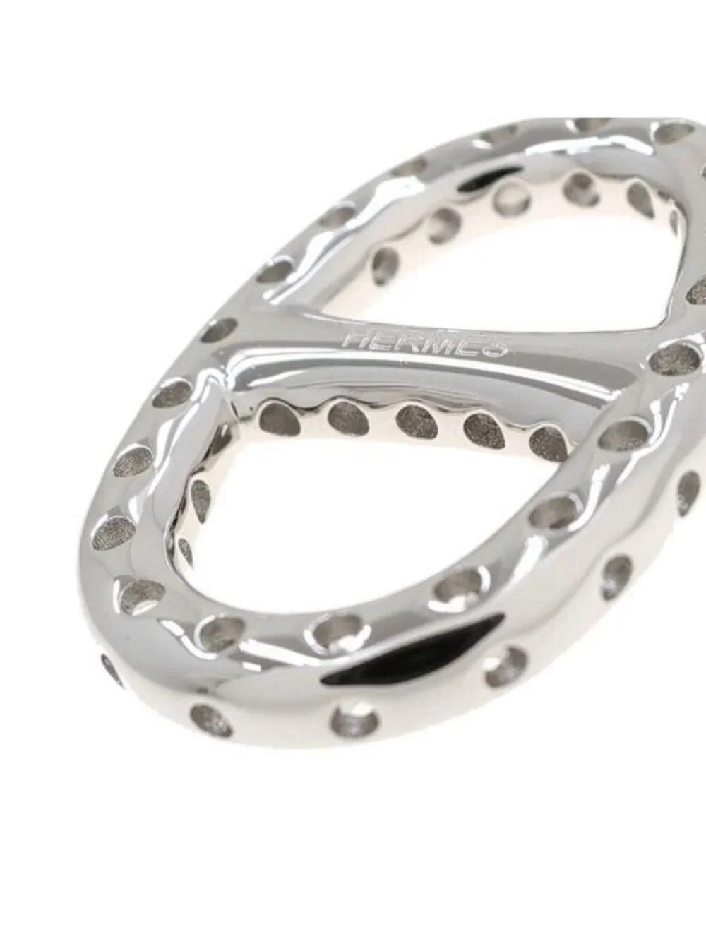 Hermes Twilly Ring Mini Chaine D'ancre Perforet